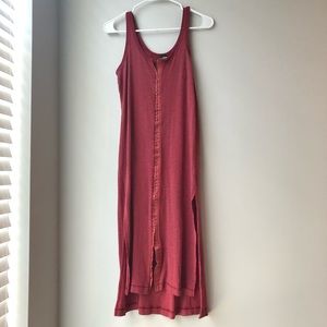 Free People Ribbed Midi Dress